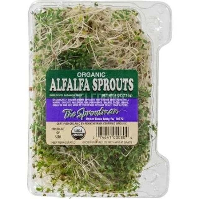 The Sproutman Alfalfa Sprouts Organic 4 oz