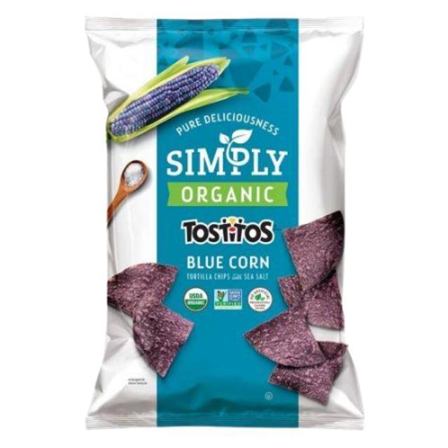 Tostitos Simply Organic Blue Corn Tortilla Chips 9 oz