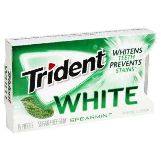Trident White Spearmint 16 ct