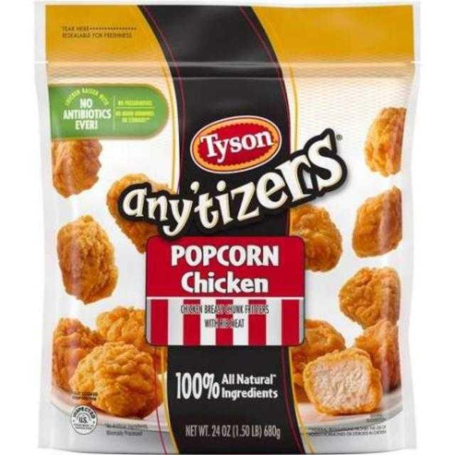 Tyson Any'tizers Popcorn Chicken 25.5 oz