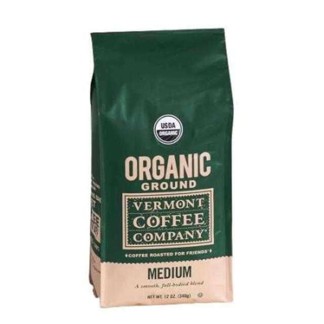 Vermont Coffee Company Ground Roasted Coffee Medium 12 oz