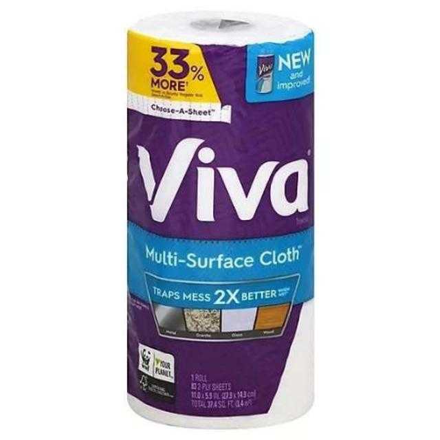 Viva Paper Towels Choose-A-Size Multi-Surface Cloth 83 ct