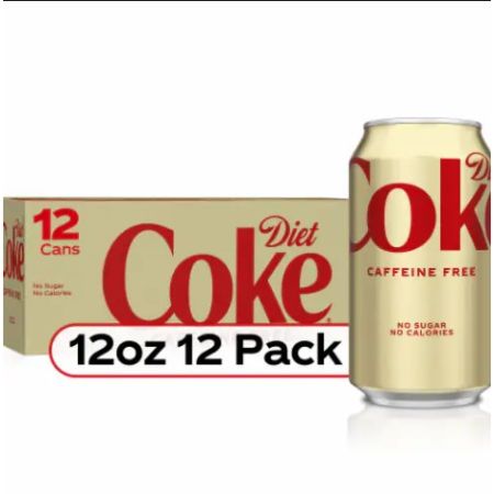 Coca-Cola Diet Coke Caffeine-Free 12 Pack 12 oz