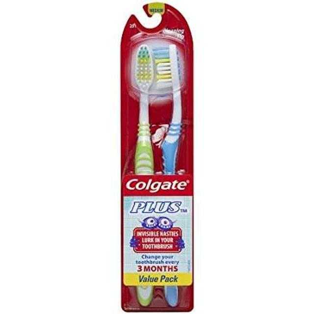 Colgate Plus Twin Toothbrush Medium