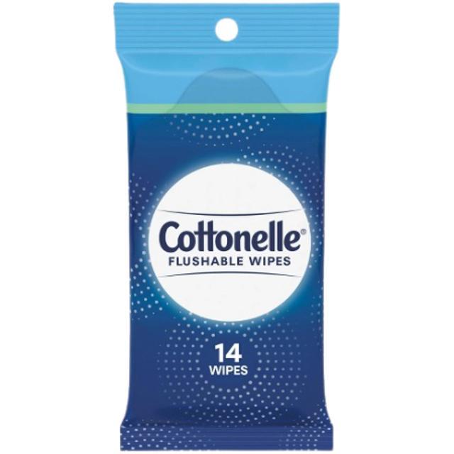 Cottonelle Flushable Wipes 14 ct