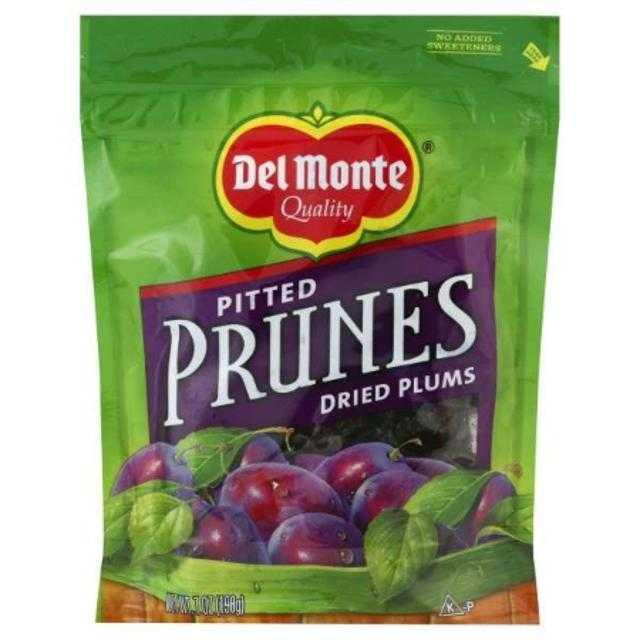 Del Monte Pitted Prunes Dried Plums 7 oz