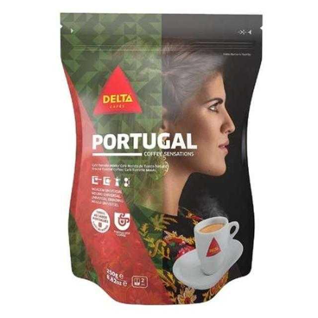 Delta Ground Roasted Coffee Portugal 8.82 oz