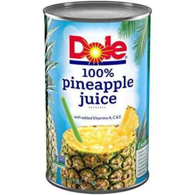 Dole Pineapple 100% Juice 46 oz