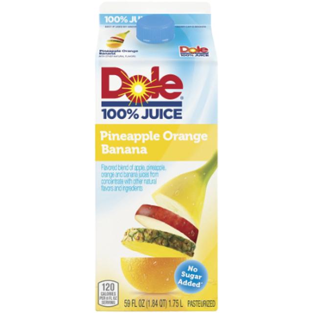 Dole Pineapple Orange Banana Juice 59 oz