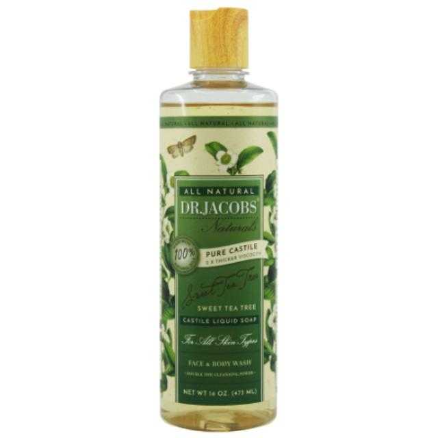 Dr. Jacobs Naturals Sweet Tea Tree Face & Body Wash 16 oz