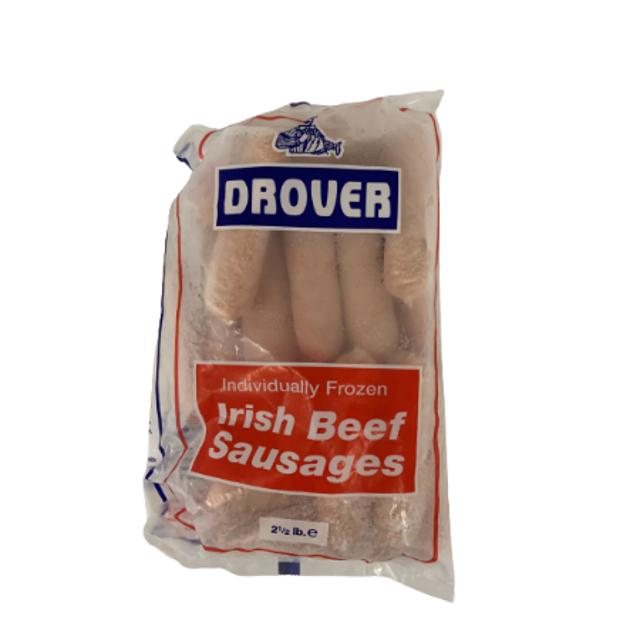 Drover Irish Beef Sausages 2.5 lb