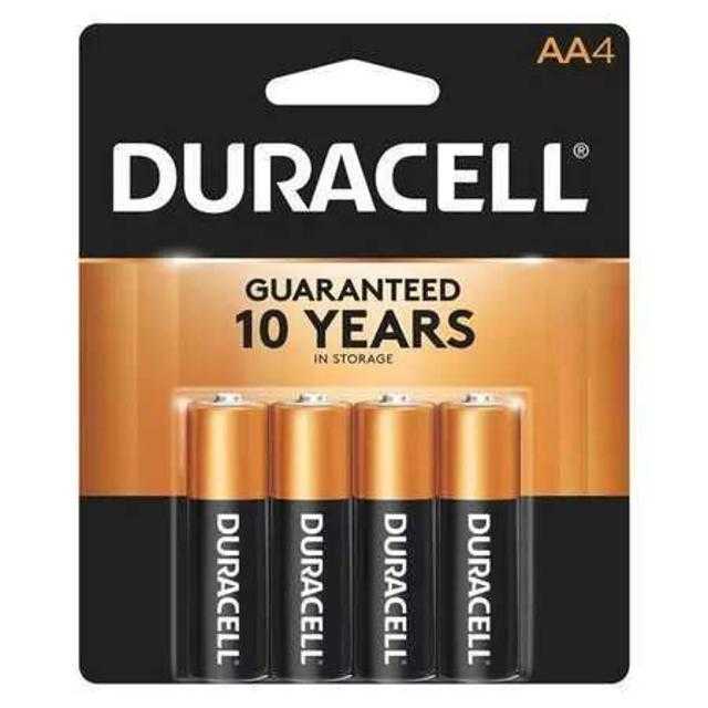 Duracell AA Batteries 4 ct