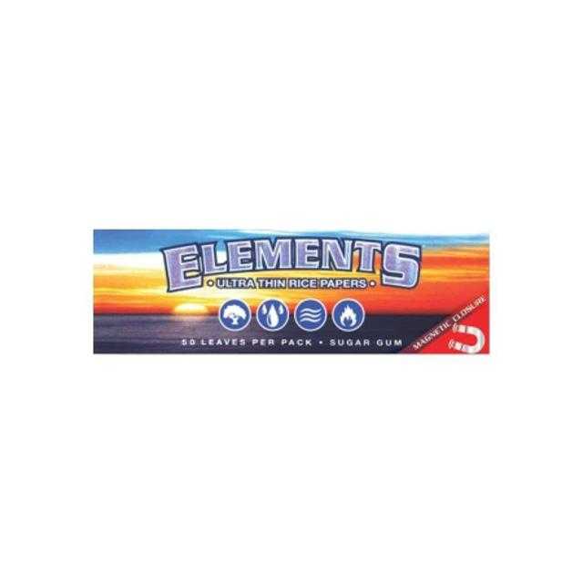 Elements Ultra Thin Rice Papers 1 1/4 Size 50 ct