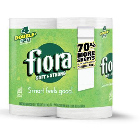 Fiora Bathroom Tissue 264 Sheets Per Roll 4 ct