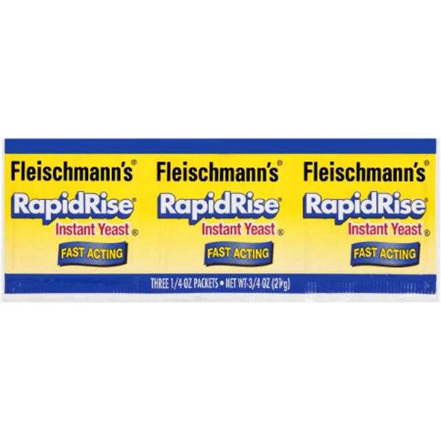 Fleischmann's Rapidrise Instant Yeast 3 ct