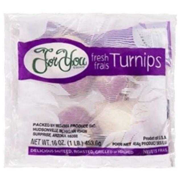 For You White Turnips 1 lb