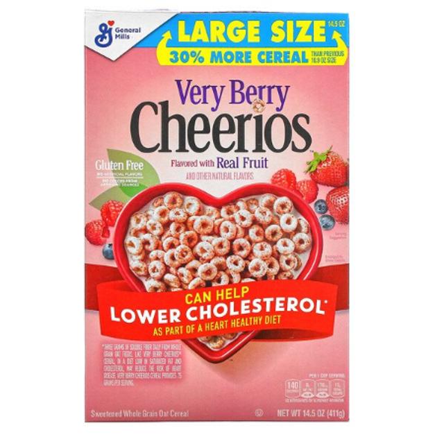 General Mills Cheerios Very Berry Cereal 14.5 oz