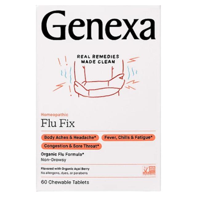 Genexa Flu Fix Flu Medicine 60 ct