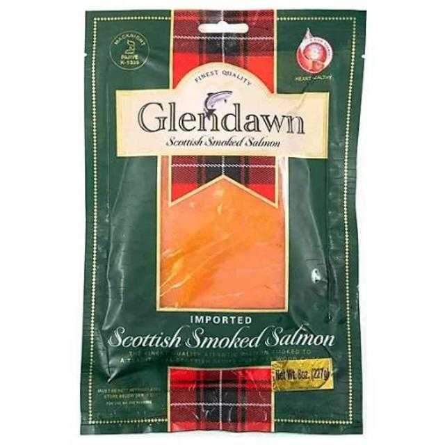 Glendawn Scottish Smoked Salmon 8 oz