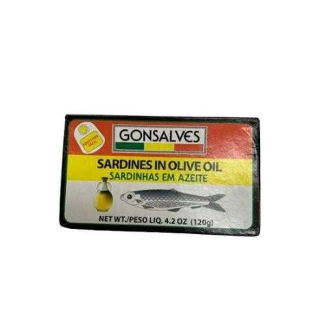 Gonsalves Sardines in Olive Oil 4.2 oz
