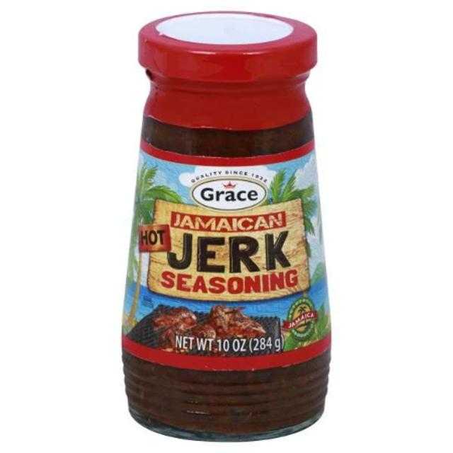 Grace Jamaican Jerk Seasoning Hot 10 oz