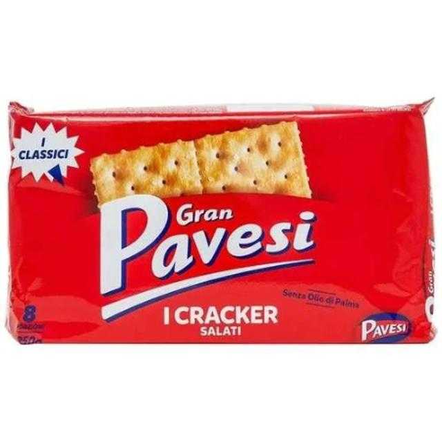 Gran Pavesi Salted Crackers 250 g