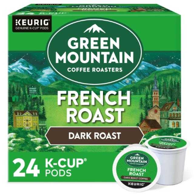 Green Mountain Coffee Capsules French Roast Dark Roast 24 ct 0.31 oz