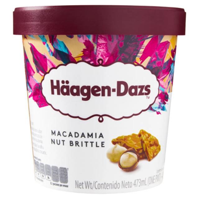 Haagen-Dazs Macadamia Nut Brittle 473 ml