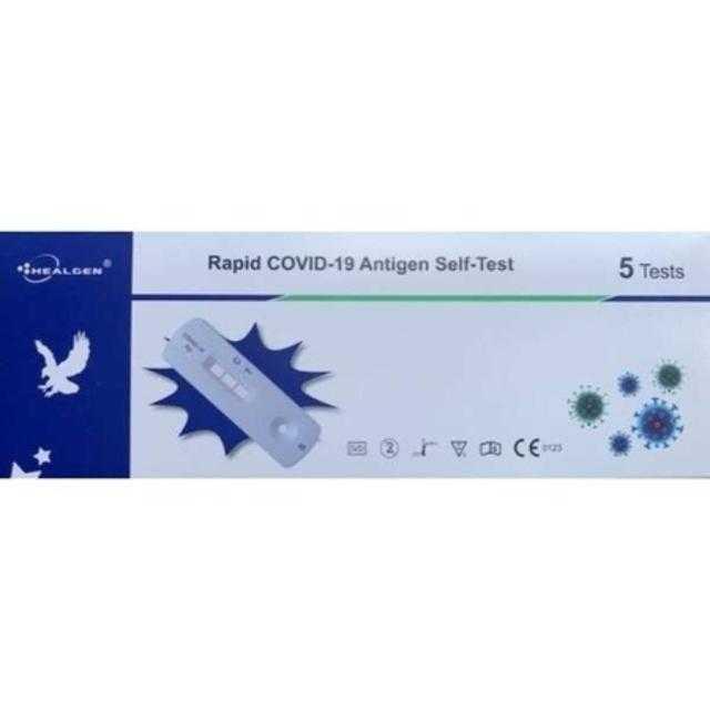 Healgen Rapid COVID-19 Antigen Self-Test 5 ct