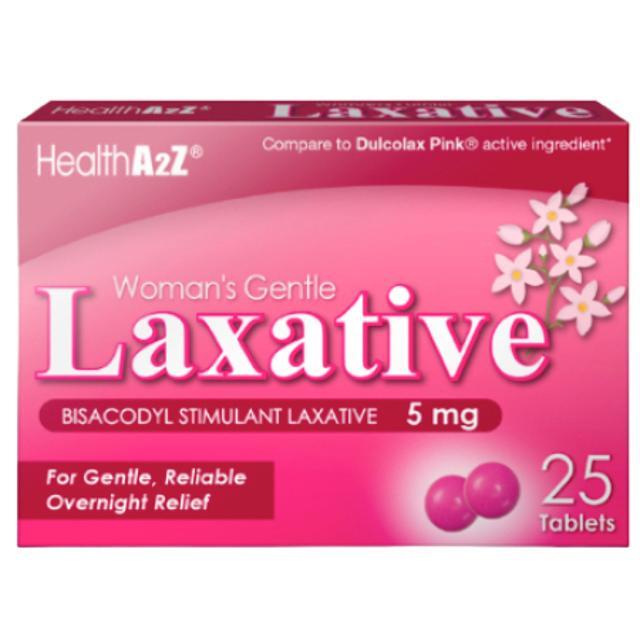 HealthA2Z Woman’s Gentle Laxative Tablets 25 ct 5 mg