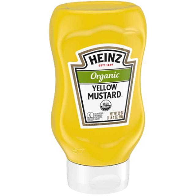 Heinz Organic Yellow Mustard 8 oz