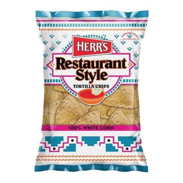 Herr's Restaurant Style Tortilla Chips 9 oz