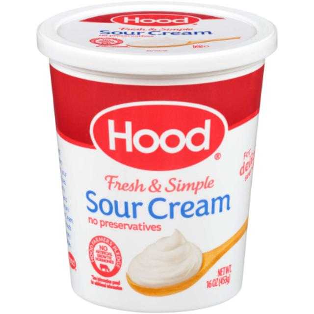 Hood Sour Cream 16 oz