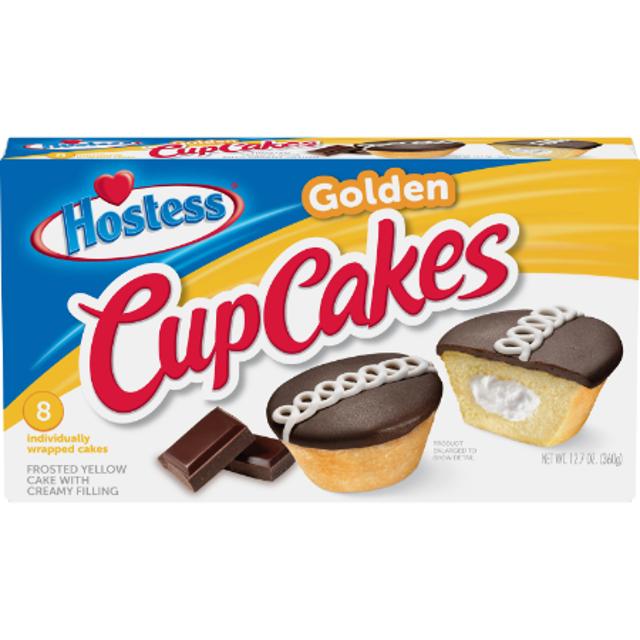 Hostess Golden Cupcakes 8 ct 12.7 oz