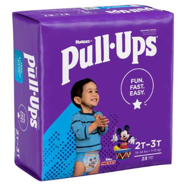 Huggies Boys Pull-Ups Potty Training Underwear for Boys (2T-3T) 23 ct