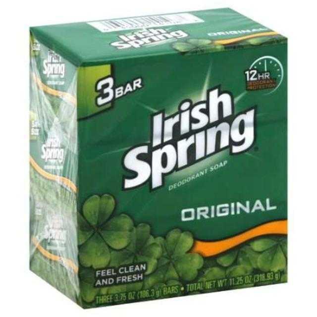 Irish Spring Soap Original 3 ct 3.75 oz
