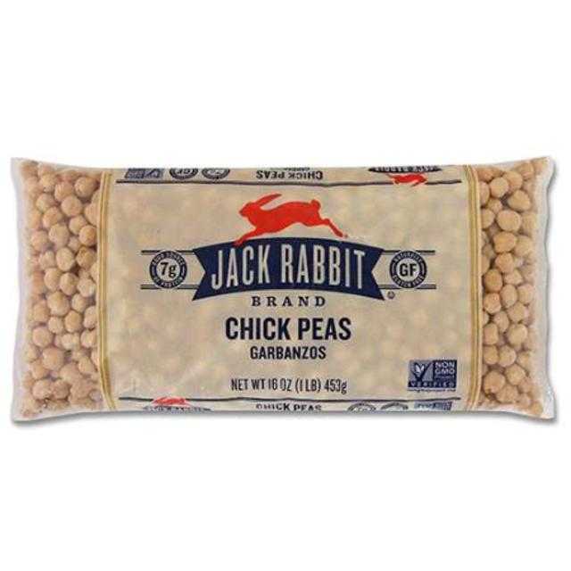 Jack Rabbit Chick Peas 16 oz