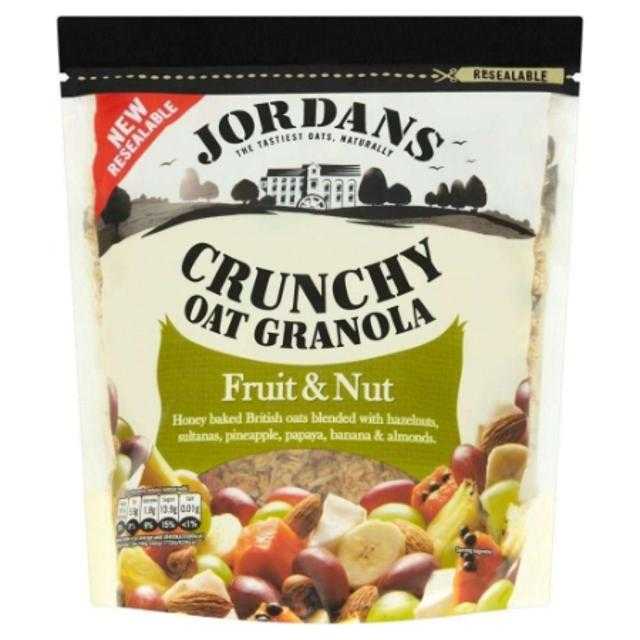 Jordans Crunchy Oat Granola Fruit & Nut 750 g