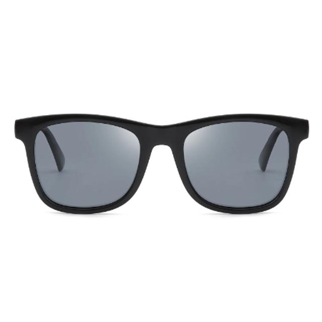 Kids Classic Polarized Rectangle Sunglasses - Black (HKP1002)