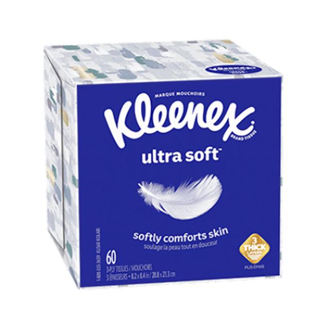 Kleenex Ultra Soft Tissues 60 ct