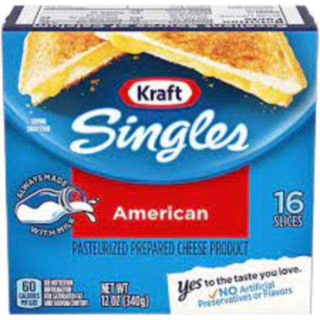 Kraft American Singles Cheese Slices 16 ct 12 oz