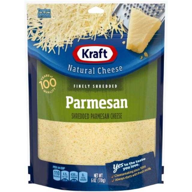 Kraft Parmesan Shredded Cheese 6 oz