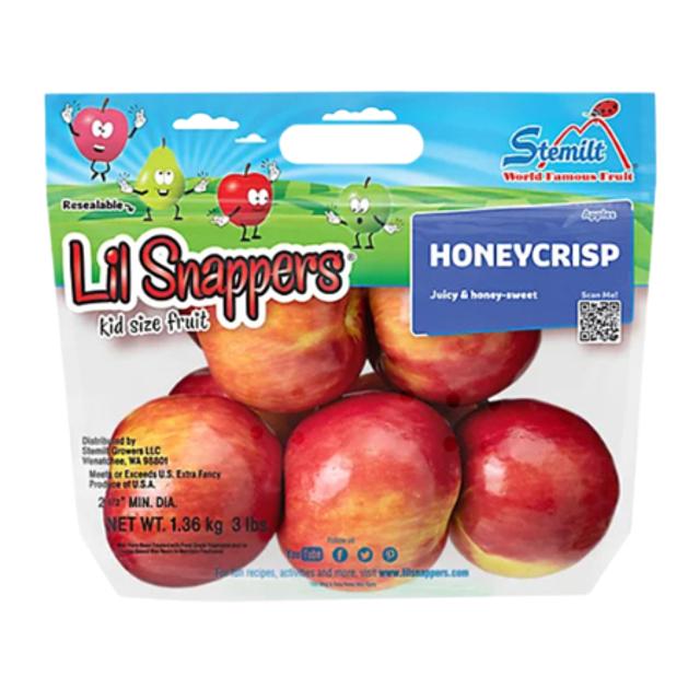 Lil Snappers Honey Crisp Red Apples 3 lb