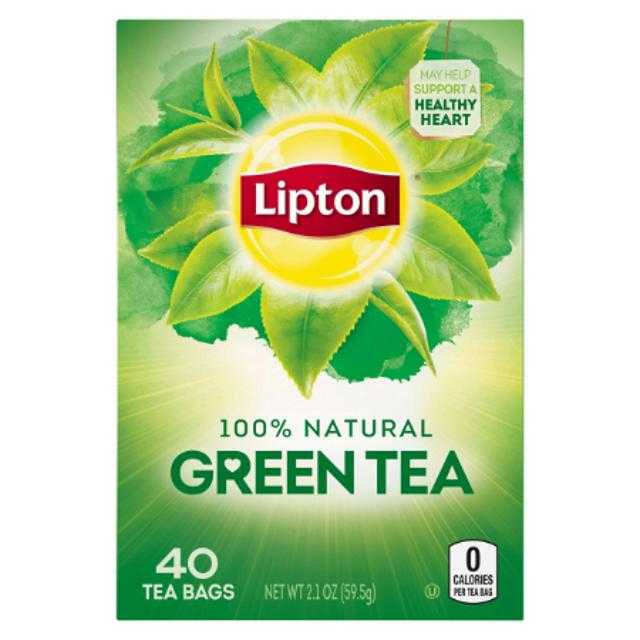 Lipton Natural Green Tea Bags 40 ct