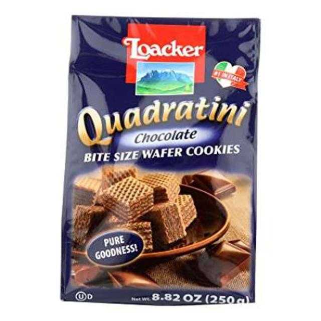 Loacker Quadratini Chocolate Wafers 250 g