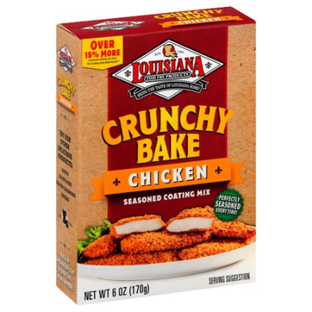 Louisiana Crunchy Bake Chicken Coating Mix 6 oz