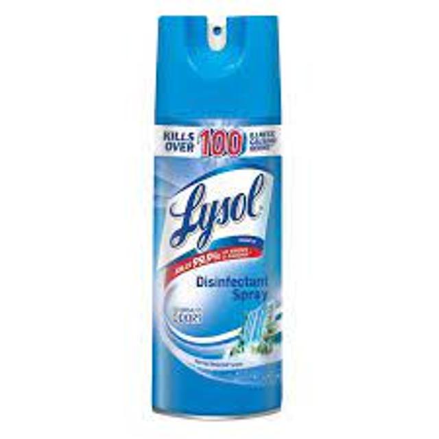 Lysol Disinfectant Spring Waterfall Scent Spray 12.5 oz