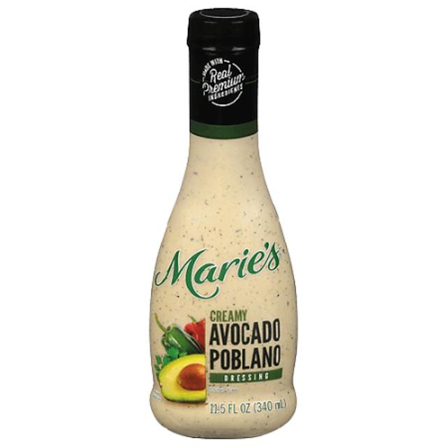 Marie’s Creamy Avocado Poblano Dressing 11.5 oz
