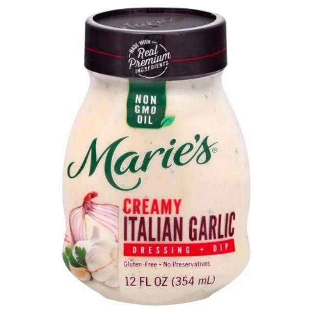 Marie's Italian Garlic Dressing 12 oz