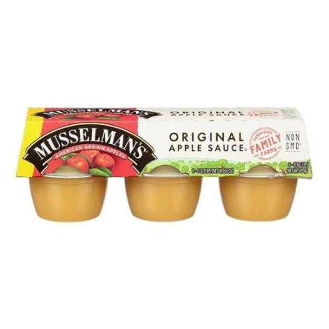 Musselman's Apple Sauce Original 6 ct 4 oz